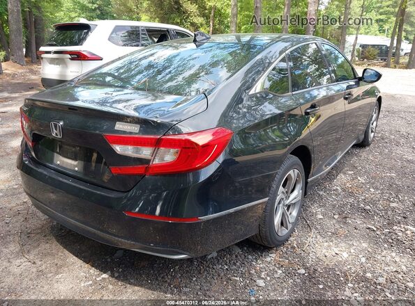 1HGCV1F44KA171170 2019 HONDA ACCORD Черный Задняя правая четверть