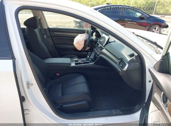 1HGCV1F44LA020136 2020 HONDA ACCORD White წინა სალონის ხედი