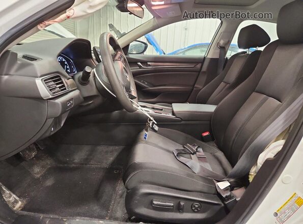 1HGCV1F44LA082040 2020 HONDA ACCORD White Front interior view