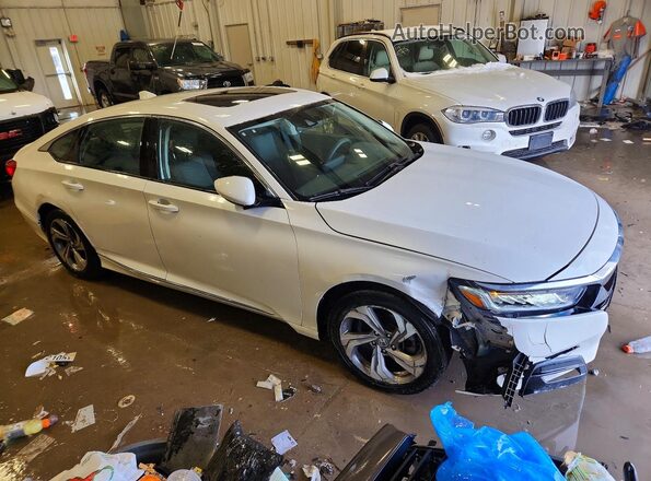 1HGCV1F44LA082040 2020 HONDA ACCORD White Front right