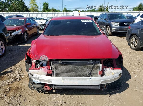 1HGCV1F44MA044597 2021 HONDA ACCORD Red 