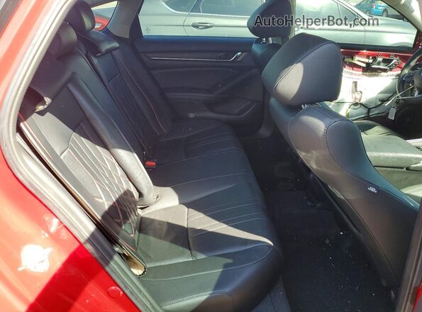1HGCV1F44MA044597 2021 HONDA ACCORD Red 