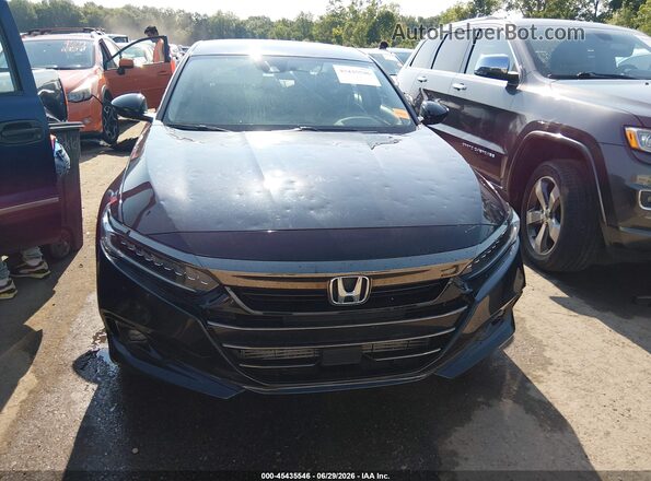 1HGCV1F44MA080225 2021 HONDA ACCORD Black Սարքավորումների վահանակի տեսք
