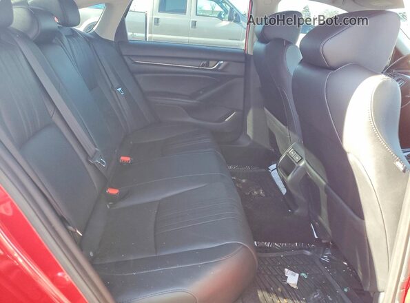1HGCV1F44MA119119 2021 HONDA ACCORD Красный 