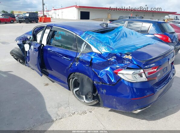 1HGCV1F44NA085961 2022 HONDA ACCORD Blue 