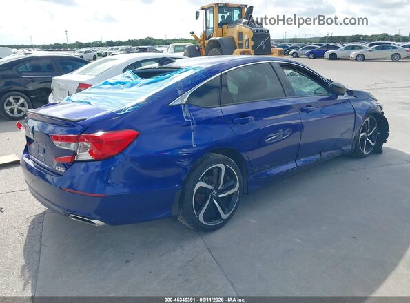 1HGCV1F44NA085961 2022 HONDA ACCORD Blue 