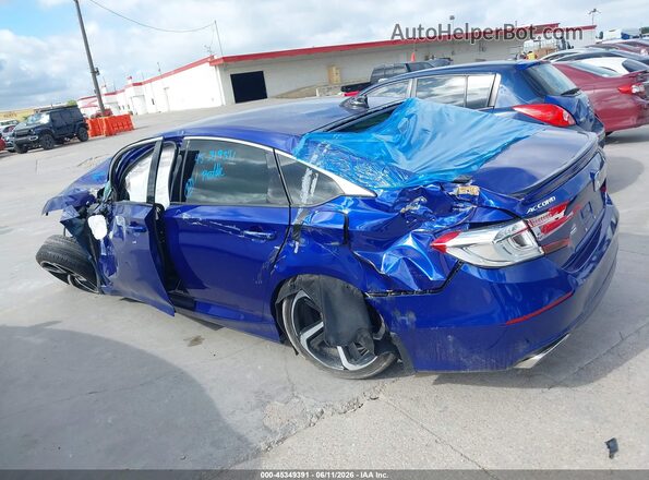 1HGCV1F44NA085961 2022 HONDA ACCORD Blue 