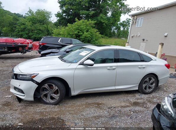 1HGCV1F45JA047097 2018 HONDA ACCORD White Սալոնի 360 աստիճան տեսք