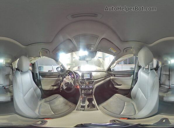 1HGCV1F45KA080019 2019 HONDA ACCORD Серый Вид наклейки с VIN-кодом