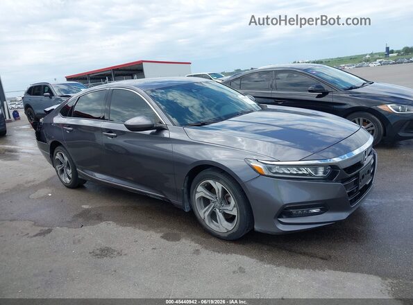 1HGCV1F45LA047815 2020 HONDA ACCORD Gray Սալոնի հետևի տեսք