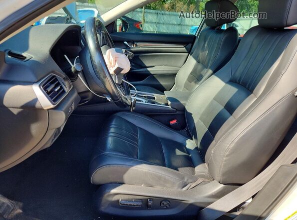 1HGCV1F45MA036489 2021 HONDA ACCORD White Front interior view