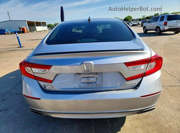 1HGCV1F45MA117136 2021 HONDA ACCORD Silver Vista trasera