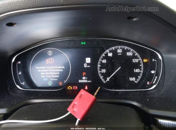 1HGCV1F45NA009262 2022 HONDA ACCORD Синий Вид задних сидений