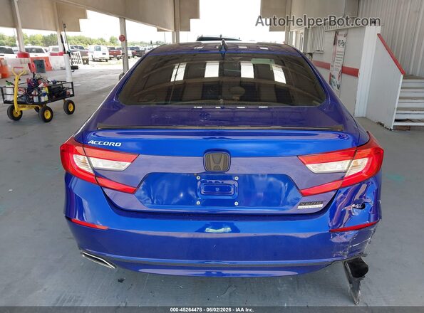 1HGCV1F45NA009262 2022 HONDA ACCORD Синий 