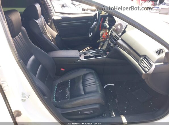 1HGCV1F45NA017989 2022 HONDA ACCORD White წინა სალონის ხედი