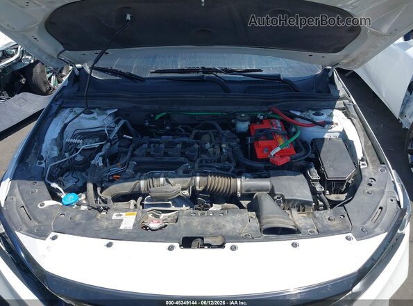1HGCV1F45NA017989 2022 HONDA ACCORD White უკანა ხედი