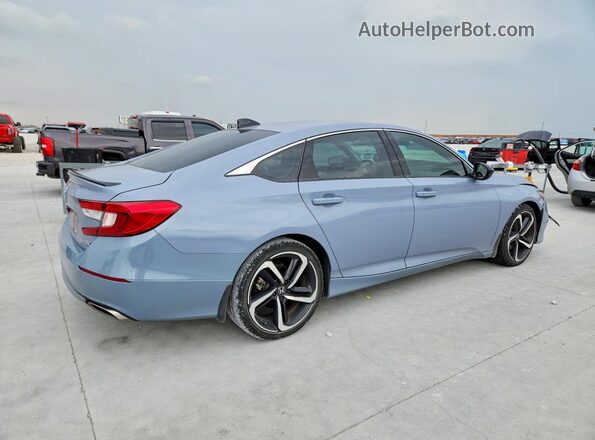 1HGCV1F45NA062172 2022 HONDA ACCORD Gray Задня права чверть