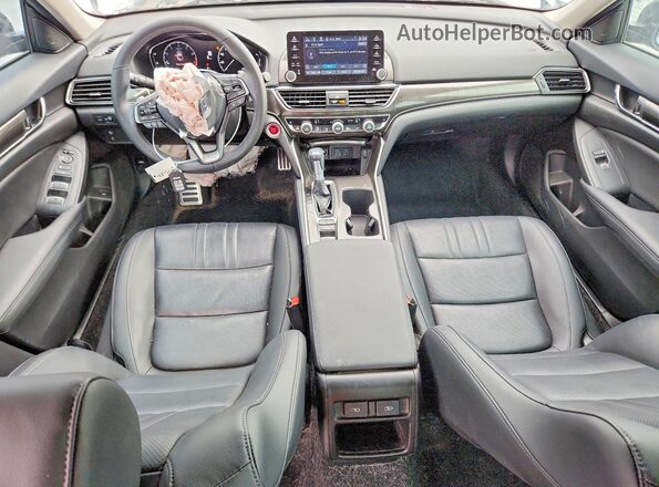 1HGCV1F45NA062172 2022 HONDA ACCORD Gray Вид панелі приладів
