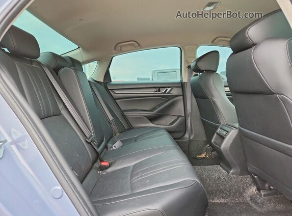 1HGCV1F45NA062172 2022 HONDA ACCORD Gray Вид задніх сидінь