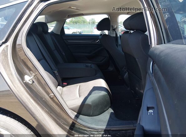 1HGCV1F46JA036769 2018 HONDA ACCORD Brown Vista de la etiqueta del VIN