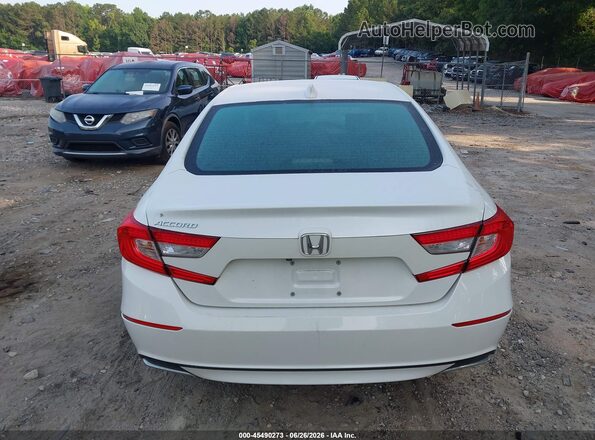 1HGCV1F46JA111938 2018 HONDA ACCORD White 