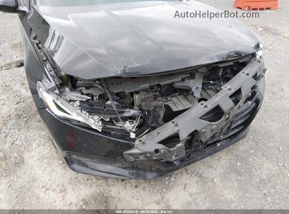 1HGCV1F46JA157978 2018 HONDA ACCORD Black Դիմացի տեսք
