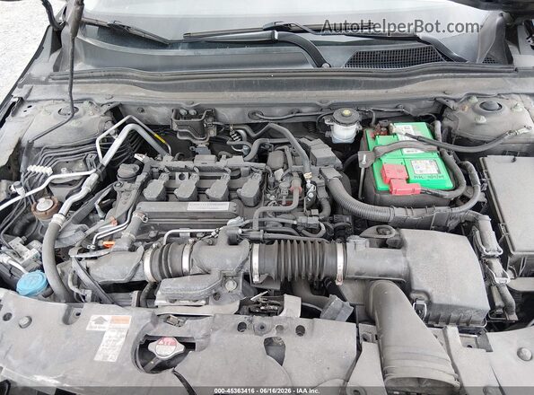 1HGCV1F46JA157978 2018 HONDA ACCORD Black Հետևի տեսք