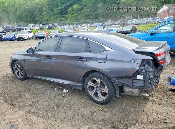 1HGCV1F46JA252282 2018 HONDA ACCORD Gray 
