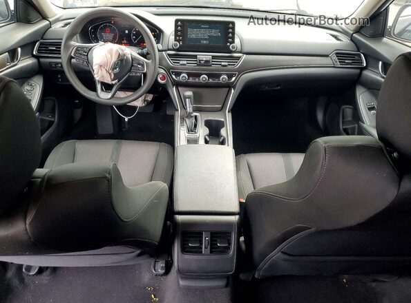 1HGCV1F46KA022744 2019 HONDA ACCORD White Dashboard view