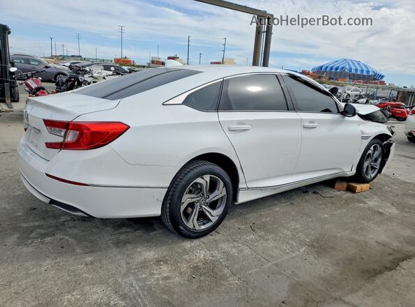 1HGCV1F46KA022744 2019 HONDA ACCORD White Rear right