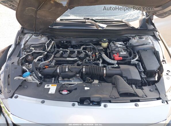 1HGCV1F46KA137179 2019 HONDA ACCORD Silver Հետևի տեսք