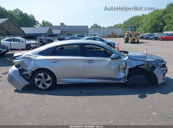 1HGCV1F46KA137179 2019 HONDA ACCORD Silver Սալոնի հետևի տեսք