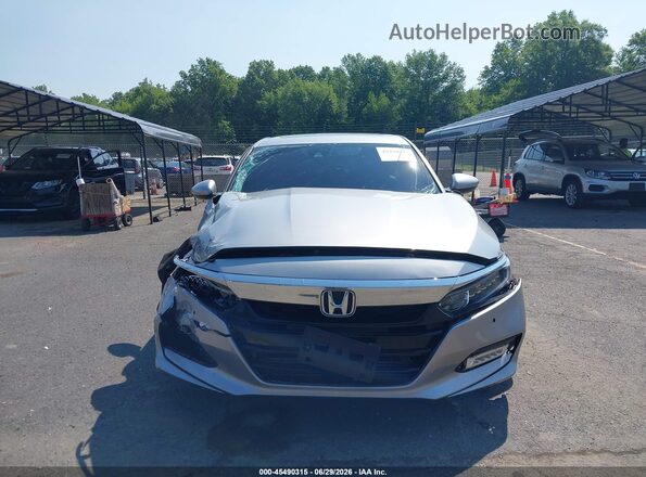 1HGCV1F46KA137179 2019 HONDA ACCORD Silver Սարքավորումների վահանակի տեսք