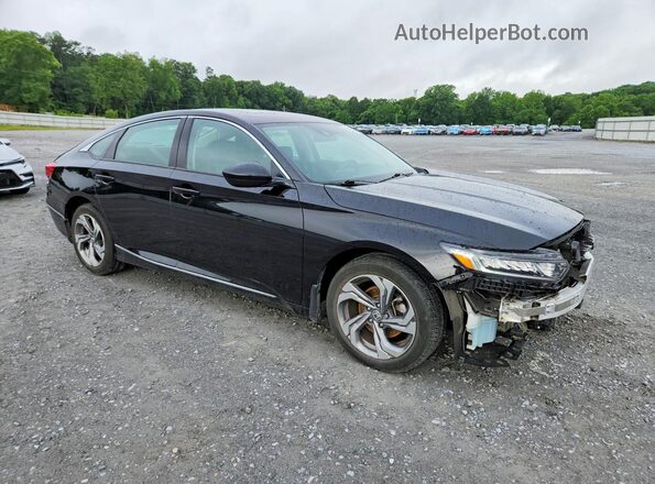1HGCV1F46LA037343 2020 HONDA ACCORD Black წინა მარჯვენა
