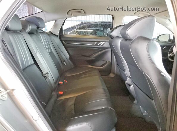 1HGCV1F46MA020060 2021 HONDA ACCORD Silver Вид задніх сидінь