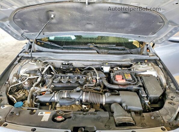1HGCV1F46MA020060 2021 HONDA ACCORD Silver Вид задньої частини салону