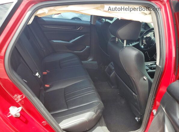 1HGCV1F46MA058081 2021 HONDA ACCORD Red 