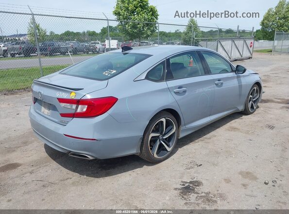 1HGCV1F46NA036857 2022 HONDA ACCORD Gray Հետևի աջ