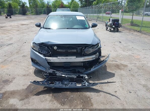 1HGCV1F46NA036857 2022 HONDA ACCORD Gray Սարքավորումների վահանակի տեսք