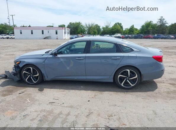 1HGCV1F46NA036857 2022 HONDA ACCORD Gray Սալոնի 360 աստիճան տեսք