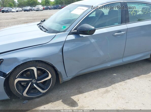 1HGCV1F46NA036857 2022 HONDA ACCORD Gray 