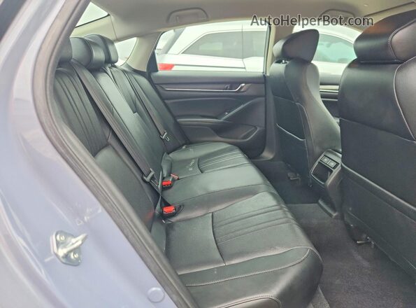 1HGCV1F46NA043677 2022 HONDA ACCORD Blue Widok tylnych siedzeń