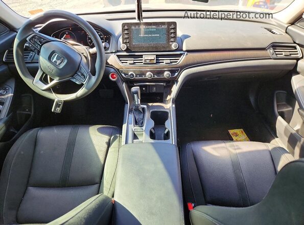 1HGCV1F47LA028019 2020 HONDA ACCORD Gray Widok deski rozdzielczej