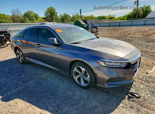 1HGCV1F47LA028019 2020 HONDA ACCORD Gray Przód prawy