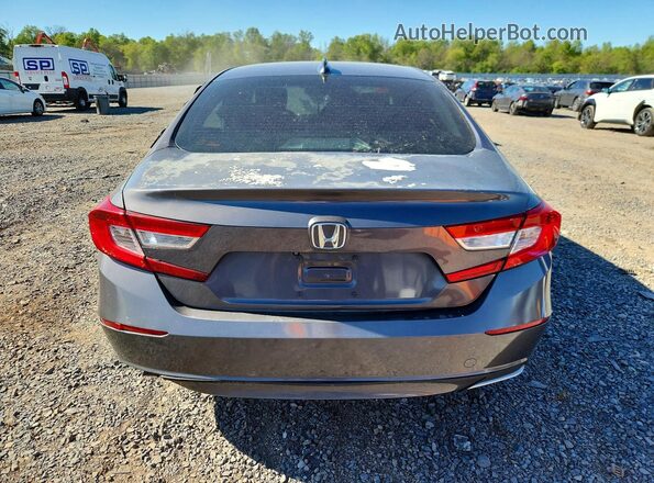 1HGCV1F47LA028019 2020 HONDA ACCORD Gray Widok z tyłu