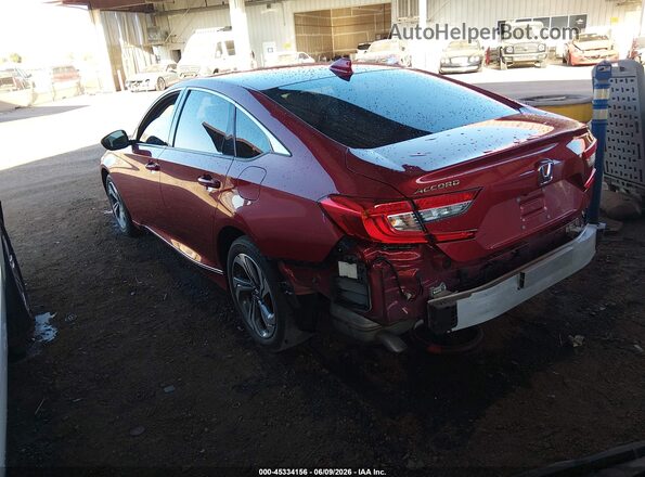 1HGCV1F47LA042390 2020 HONDA ACCORD Red Задня ліва чверть