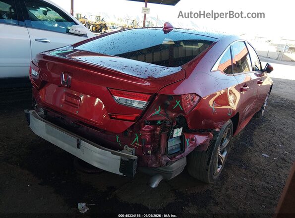 1HGCV1F47LA042390 2020 HONDA ACCORD Red Задня права чверть