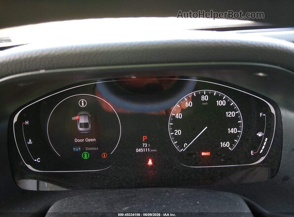 1HGCV1F47LA042390 2020 HONDA ACCORD Red Вид задніх сидінь