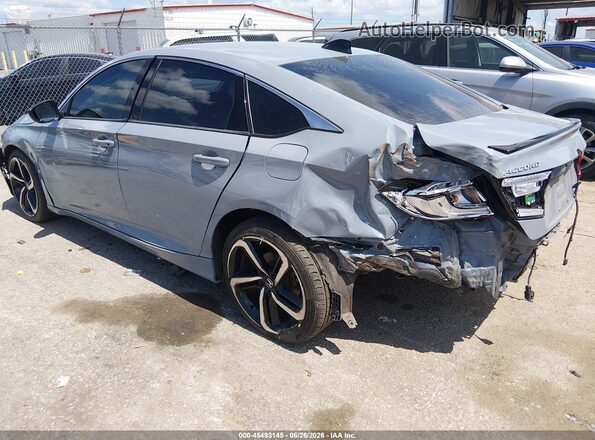 1HGCV1F47MA027969 2021 HONDA ACCORD Teal Задня ліва чверть