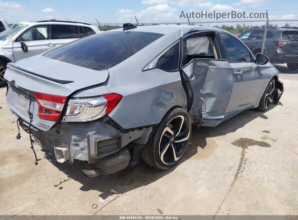 1HGCV1F47MA027969 2021 HONDA ACCORD Teal Задня права чверть